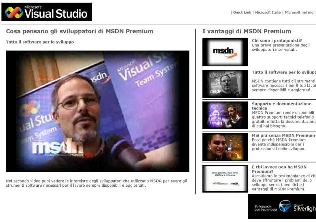 Microsoft Developers Network Testimonial